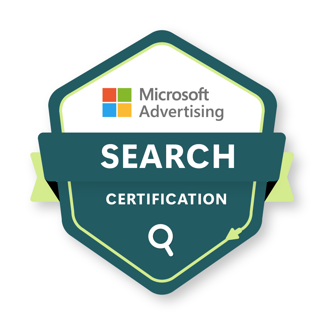 Insignia de Microsoft Advertising · Search